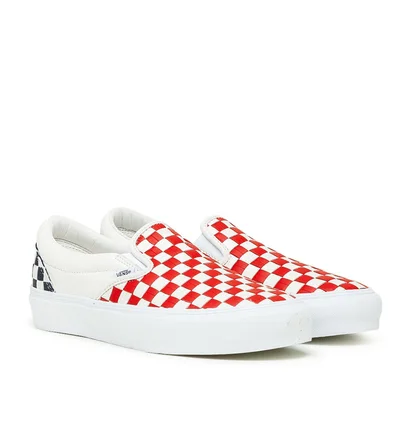 Vans Vault UA OG Slip-On LX (Rot / Weiss)