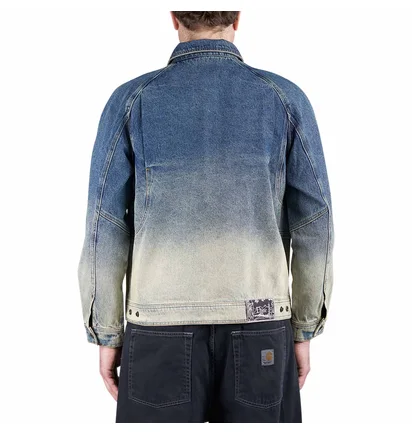 Dime Denim Jacket (Blau / Weiss)