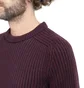 Edwin Roni Crew Sweater (Pflaume)