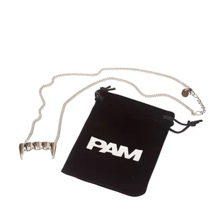 P.A.M. S.Loops Original Fang Necklace (Silber)