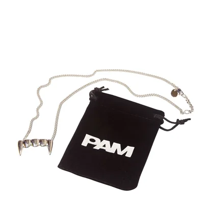P.A.M. S.Loops Original Fang Necklace (Silber)