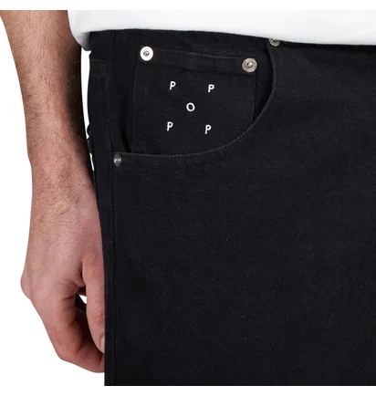Pop Trading Company DRS Denim Stonewashed (Schwarz)