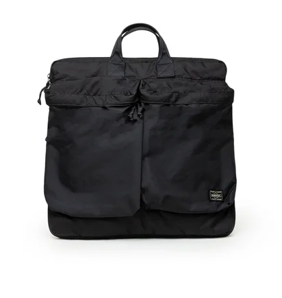 Porter by Yoshida Force Series 2Way Helmet Bag (Schwarz)