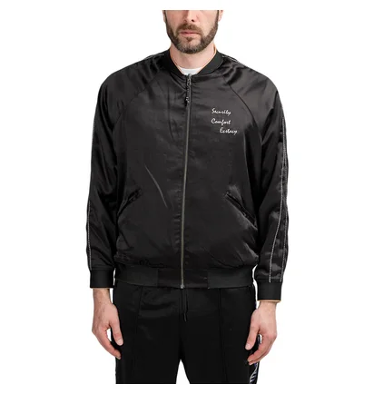 P.A.M. Team Work Reversible Satin Jacket (Schwarz / Grau)