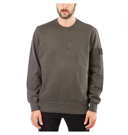 Stone Island Shadow Project Sweatshirt (Oliv)