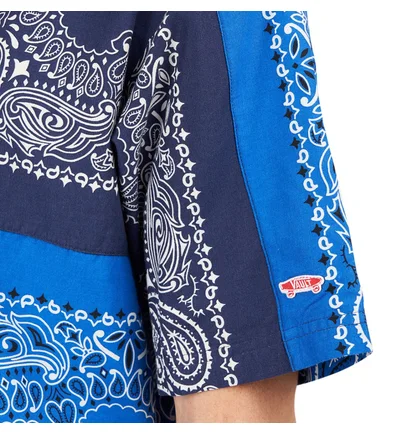 Vans Vault x Bedwin & The Heartbreakers Bandana Shirt (Blau)
