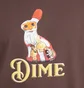 Dime Santa Bunny T-Shirt (Braun)