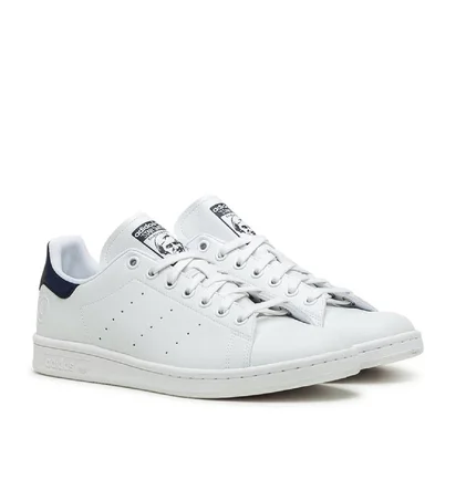 adidas Stan Smith Vegan (Weiß / Navy)