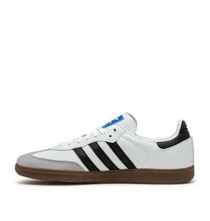 adidas Samba Vegan (Weiß / Schwarz)