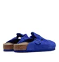 Birkenstock Boston Suede Leather Brights (Blau)