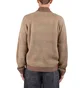 Dime Double Zipper Knit (Beige / Braun)