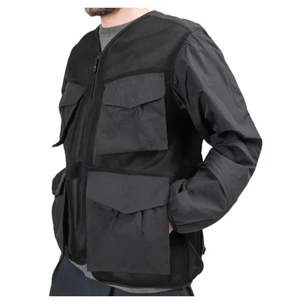 Snow Peak Mesh Jacket (Schwarz)