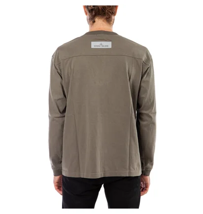 Stone Island Reflective Longsleeve (Olive)
