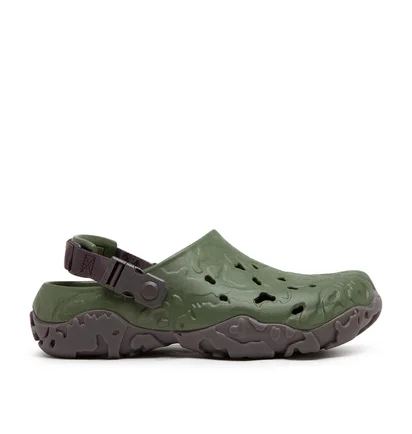 Crocs All Terrain Atlas Clog (Oliv / Grau)