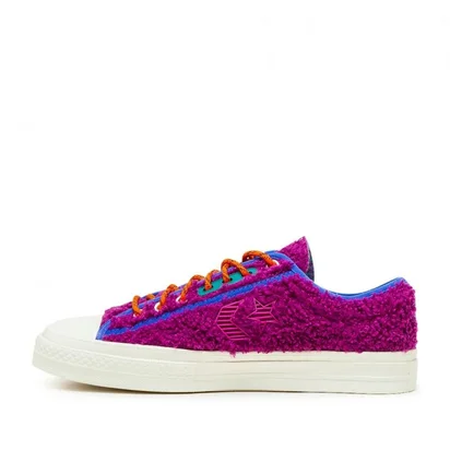 Converse Star Player OX 'Retro Sherpa' (Lila / Blau)