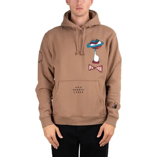 Parra World Balance Hooded Sweatshirt (Braun)