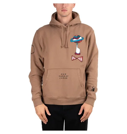 Parra World Balance Hooded Sweatshirt (Braun)