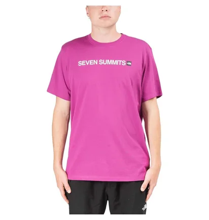 The North Face M SS Himalayan Summits Tee (Lila)