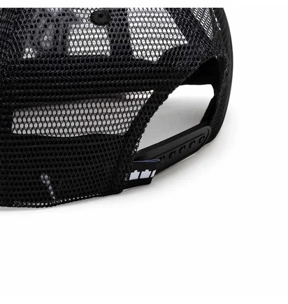 The Trilogy Tapes TTT Pain All-Over Mesh Trucker 6-Panel (Schwarz)