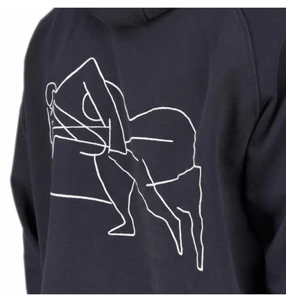 by Parra Sleep Now Hooded Sweatshirt (Schwarz)