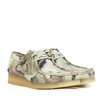 Clarks Originals Wallabee (Off White Camo)