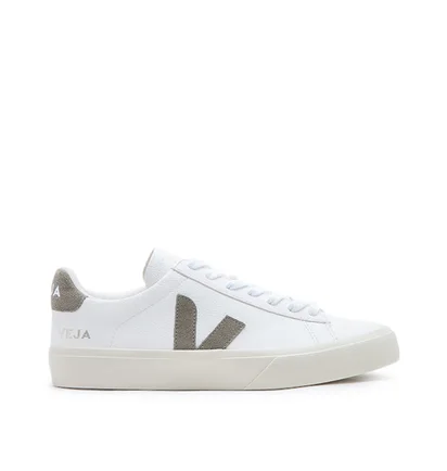 Veja WMNS Campo Chromefree Leather (Weiß / Khaki)