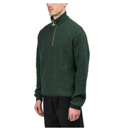 Han Kjobenhavn Zip Turtle Neck (Grün)