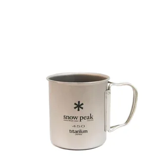 Snow Peak Ti-Single 450 Cup (Silber)