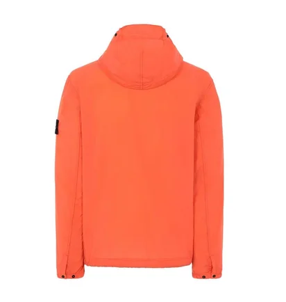 Stone Island Skin Touch Nylon-TC Packable Jacket (Orange)