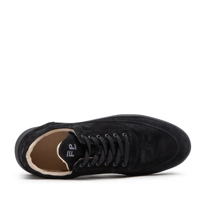 Filling Pieces Low Top Suede (Schwarz)