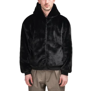 FR2 Fake Rabbit Fur Jacket (Schwarz)