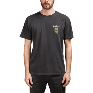 Stüssy Groove Beats Pig. Dyed Tee (Schwarz)