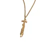 Gasius Manga Sword Pendant & 60cm Chain 18K Gold (Gold)