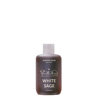 Juniper Ridge Body Wash White Sage - Travel Size