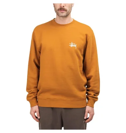 Stüssy Basic Crewneck (Braun)