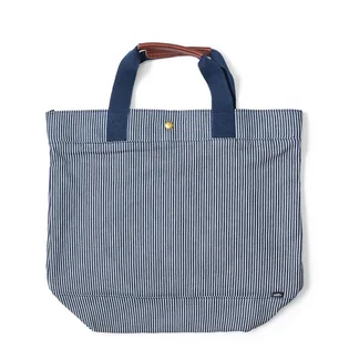 Vans Vault Hickory Stripe Tote Bag Mt Vernon (Blau / Weiß)