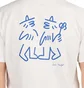 Clae x Lucas Beaufort T-Shirt (Weiß / Blau)