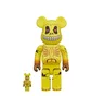 Medicom 100% + 400% Skull Face Be@rbrick x Madballs