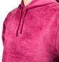 Stüssy Pile Fleece Hood (Berry)