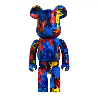 Medicom 1000% Mika Ninagawa Rose Be@rbrick Toy (Blau)