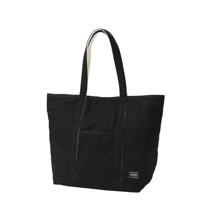 Porter by Yoshida Noir Tote Bag Medium (Schwarz)