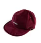 Raised by Wolves Velvet 6 Panel Cap (Weinrot)
