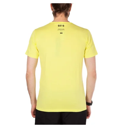 Stone Island Shadow Project Printed SS Catch Pocket Tee (Lemon)
