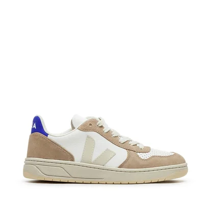 Veja WMNS V-10 Chromefree Leather (Weiß / Beige)