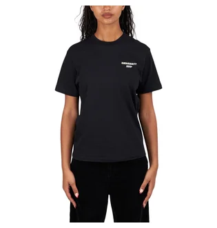 Carhartt WIP W' S/S Wiptopia T-Shirt (Schwarz)