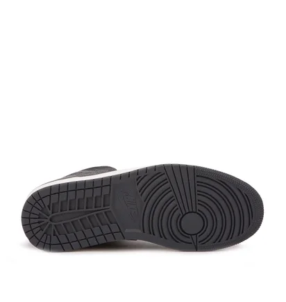 Air Jordan 1 MID (Schwarz / Dunkelgrau)
