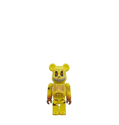 Medicom 100% + 400% Skull Face Be@rbrick x Madballs