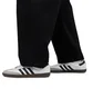 Metalwood Elastic Waist Baggy Pant (Schwarz)