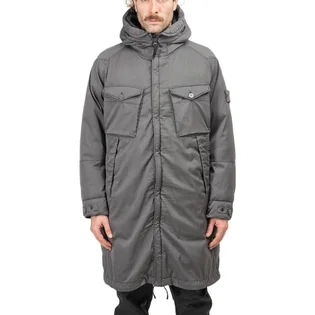 Stone Island Strech Wool Nylon-TC Down Jacket 'Ghost Piece' (Grau)