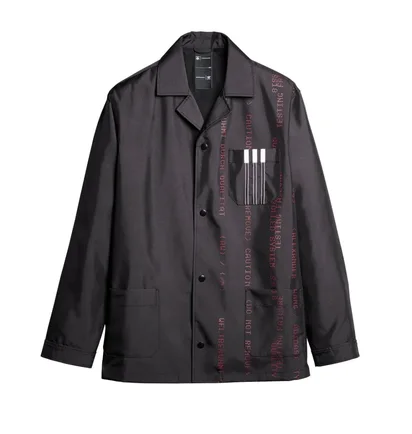 adidas by Alexander Wang AW Coach Jacket (Schwarz / Rot)